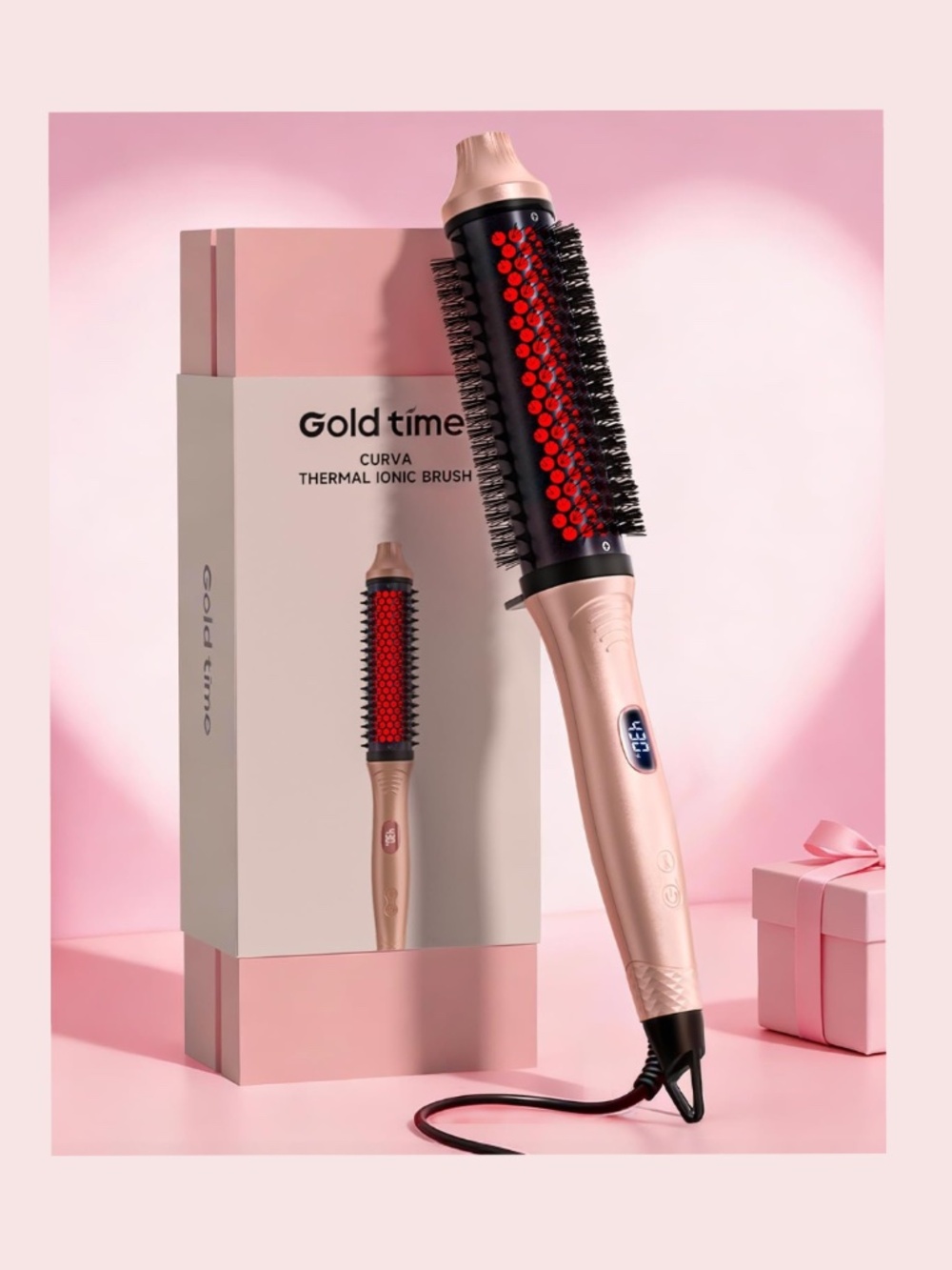 Infrared Thermal Brush Pink With Dual Voltage